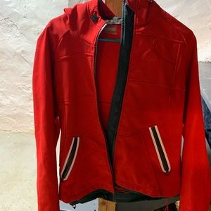 Red lighter weight jacket